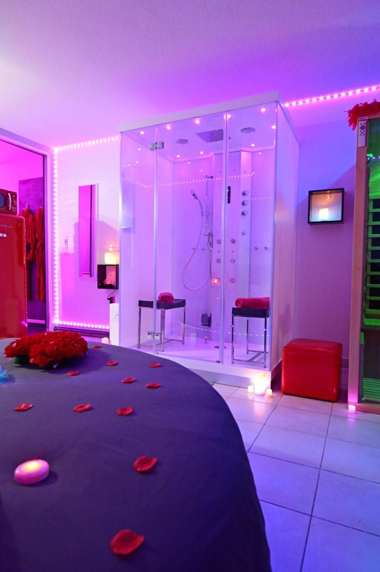 Love Room A Deux Pas De L'Ocean Avec Hammam, Sauna Et Bain A 2 :-) بيسكاروس المظهر الخارجي الصورة